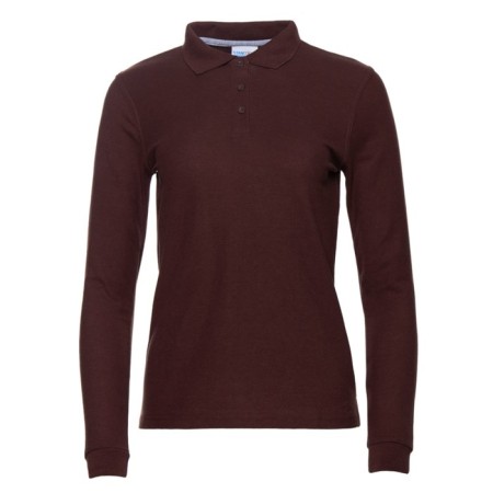 Female shirt, size 46, dark chocolate color