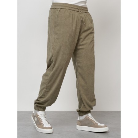 Male tracksuit, size 52, khaki color-6