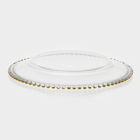 Glass of glass substitution "Orbit", d = 32 cm, gold color-2