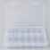 Organizer for storing rhinestones of diamond mosaics, 24 sections