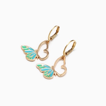 Earrings "Love", 6 x 7 cm-2