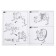 Designer "Quadroobot", 59 parts, 4 assembly options, works from batteries
