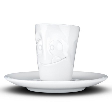 Coffee cup with a saucer TASSEN TASTY, 80 ml, white color-6