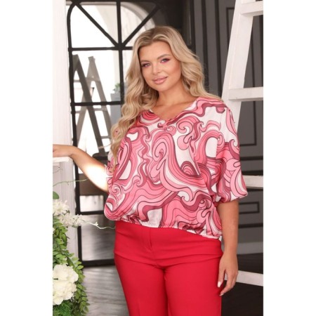 Female jumper, size 58, pink color-2