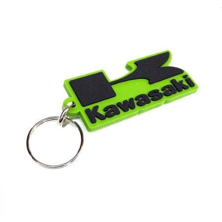 Mtp Kawasaki keychain with a logo