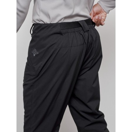 Trouses insulated sporty male winter, size 48, black color-10