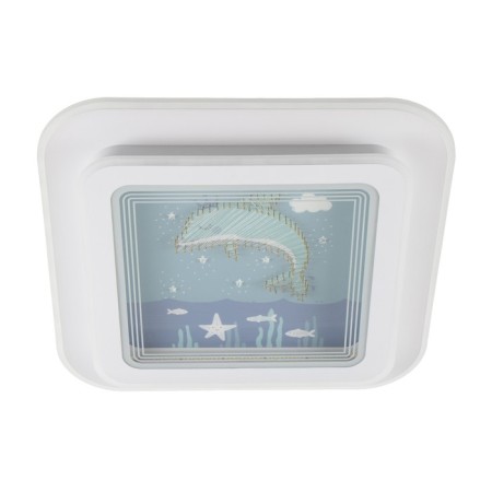 Luer with Delphus "Dolphin" LED 160W White 49x49x7.5 cm Bayerlux-1