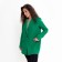Female jacket, green color, size 42-44