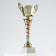 Cup 140C, award figure, gold, a stone, 28 × 13.5 × 6 cm.