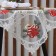 The tablecloth of Ethel "New Year" with embroidery, 85 x 85 ± 5 cm, p/e
