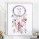 Decorative hooks 2 hooks "Dream Catcher" 19x24 cm