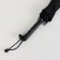Umbrella - semi -automatic cane "plain", 16 knitting needles, r = 48 cm, black color