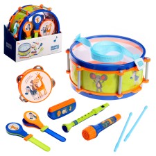 A set of musical instruments 