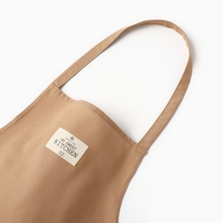 Apron Ethel ECO, col. Beige, 60x70 cm, 70% HL, 30% linen, 190 g/m2-6