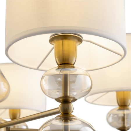 Freya FR5369CL-05BS RAise, 720x720x830 mm ceiling lamp, E14, 5x40W, brass color-3