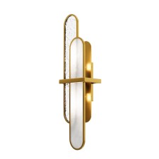 Bra Maytoni Mod099WL-02G2, E14, 2x40 W, 175x130x670 mm, brass