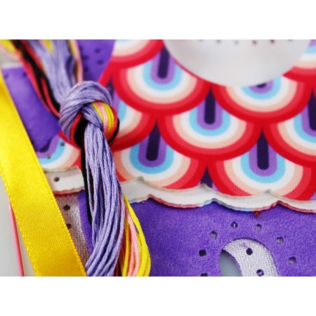 Set for creativity: Plush toy with your own hands "Owl"-2