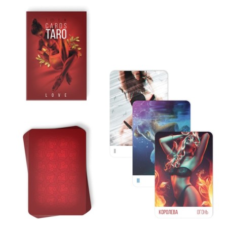 Tarot "Love", 78 cards (6x9 cm), 18+-2
