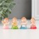 Polystone souvenir "Angel in color dress" mix 1.5x2x3 cm