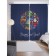 Photostes "New Year's ball", Saten, size 145x265 cm, 2 pcs