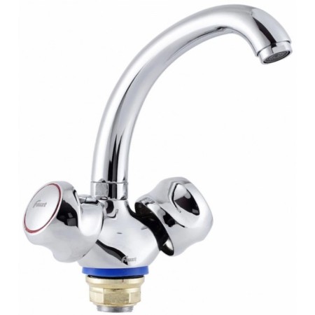 FAUZT FZS-258-39 kitchen mixer, two-welfare, excess length 160 mm, chrome