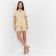Women's costume (shirt, shorts) minku: enjoy is beige color, size 44
