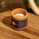 Aromatic candle in a jar of 70 g, soy wax, rosemary