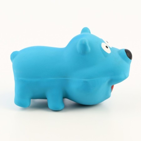 Bruttail toy for dogs from latex "dog", 9 cm, blue-1
