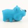 Bruttail toy for dogs from latex "dog", 9 cm, blue