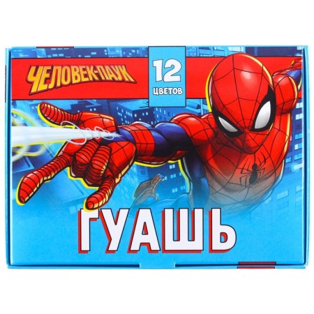 Gouache 12 flowers of 10 ml, spider-man-5
