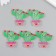 Shaker for the work of Acryl "Cactus in a pot with hearts" with beads 0.5x4.8x4.9 cm