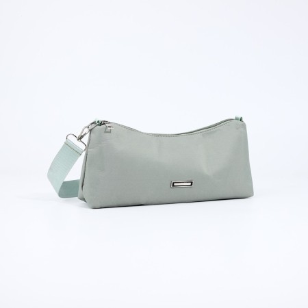 Bag Cross-Bodi with a zipper, mint color-3