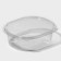 Container with a lid is inexplicable 1000 ml, 17.5x14.9x7.9 cm, 10 pcs/units, pr-rks-1000