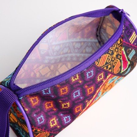 Cosmetic bag with lightning, blue/multi -colored color-2