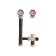 The pumping group Rommer RDG -0002-012503, thermal. mixing valve 35-60 ° C 1 ", without a pump