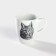 Porcelain mug "Lynx", 300 ml, d = 8.2 cm