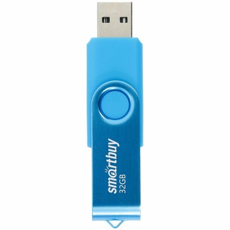 Flash drive Smartbuy Twist, 32 GB, USB 2.0, th Up 25 MB/s, PBU up to 15 Mb/s, blue-2