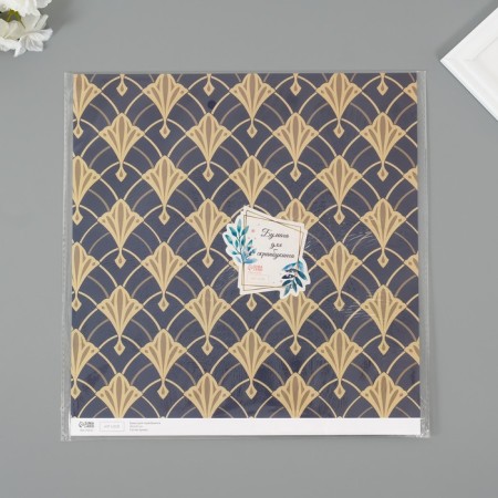 Scrapbooking Paper "Versailles" density 180 grams set 5 pcs 30.5x32 cm-4