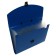 A4 Calligrata Portfli folder, 6 departments, 700mm, up to 300 sheets, blue