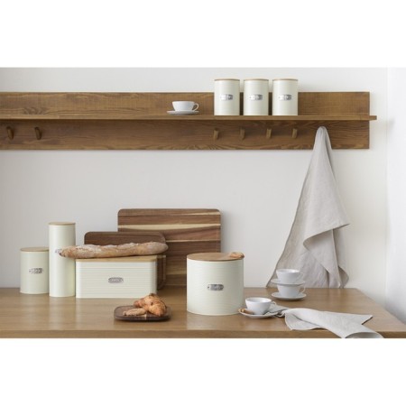 Bank for storing pasta, milk color, 2.7 l-6