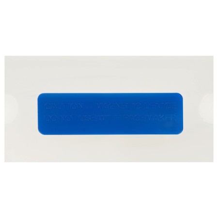 Horizontal badge 35 x 70mm, officePace, magnetic-1