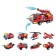 Designer "Firefighters. Transport ", 8 species, mix color, in a package