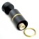 The lamp wall-flowing Feron ML1861, IP20, GU10, 35 W, 55x55x165 mm, black/gold color