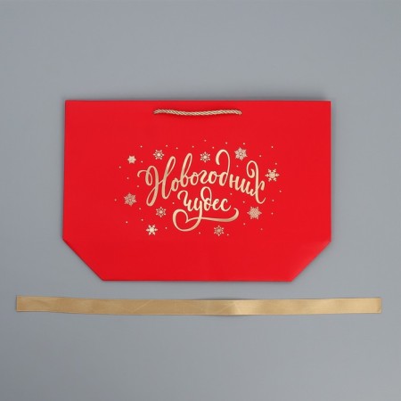 Gift package "Miracles near", 26 x 25 x 11 cm, New Year-5