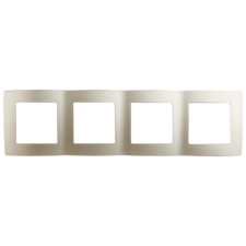The frame for the circuit breaker for 4 posts, era12, champagne
