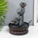 The desktop fountain from the network, the backlight "Little Buddha with the lotus" gray 29x20x20 cm