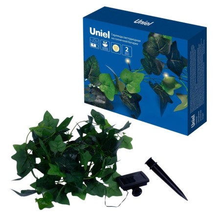 Garden Darwal on the Solar Battery "Poyshc" Uniel, IP44, 2 m, warm white-10