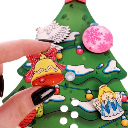 Lining with Velcro "Christmas tree"-4