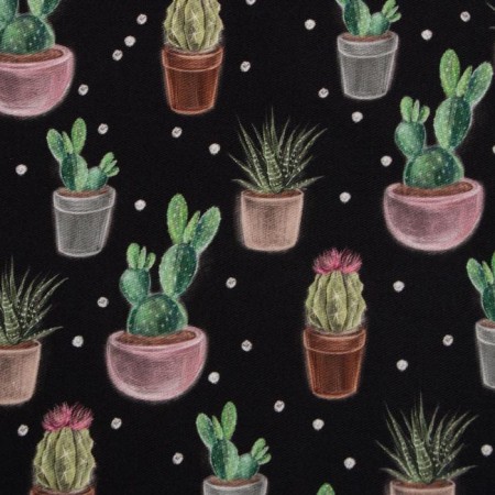 The path to the Ethel Succulents 40x149cm, 100% cotton, sarzha 190 g/m2-5