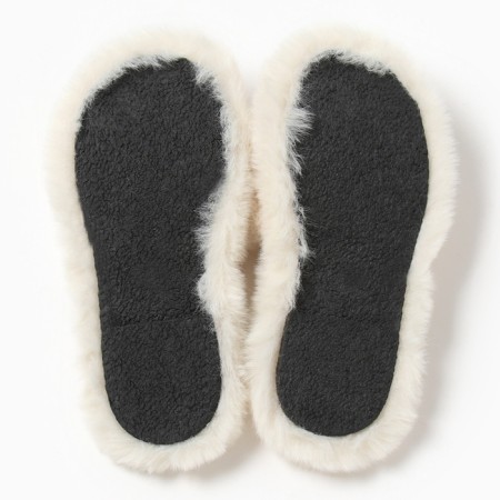 Women's slippers with an open nose, size 39, milk-5